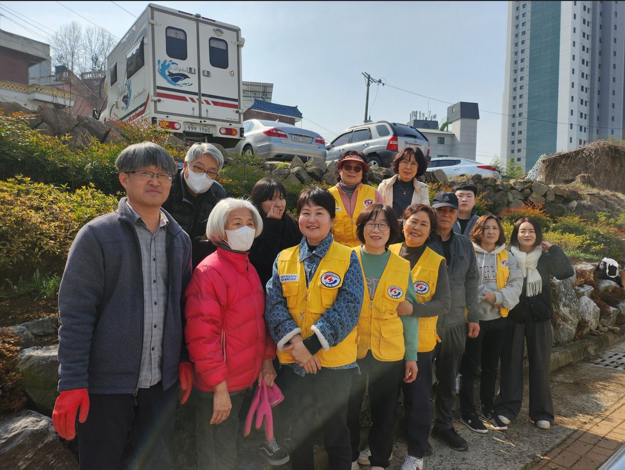 화명2동 적십자봉사회 3월 새봄맞이 환경정비(2024.3.4.) 실시